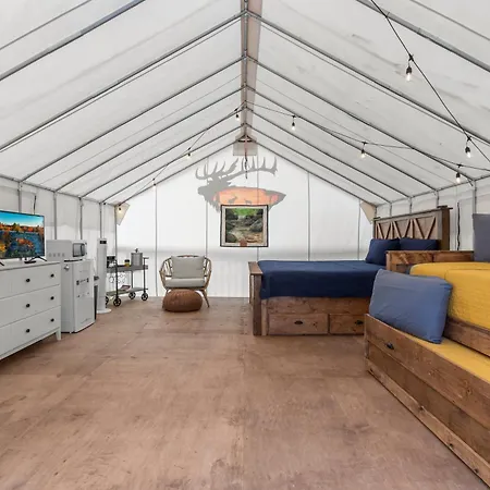 Red River Elusive Elk Glamping Tent 1